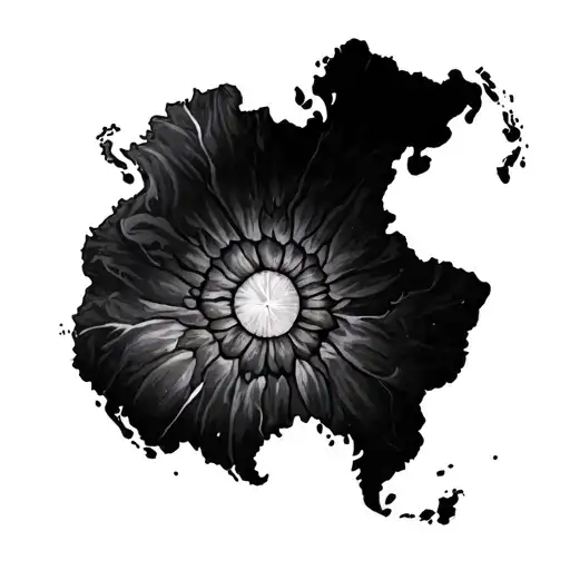 South America tattoo design idea