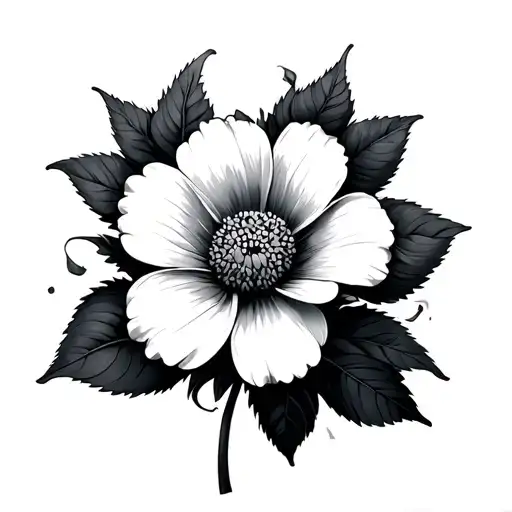 Let Them Flower tattoo design idea