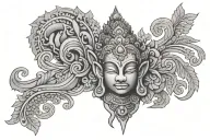 Khmer tattoo design idea