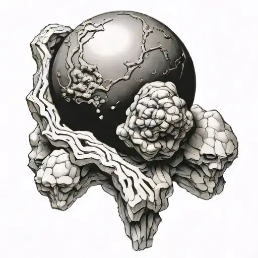 Sisyphus tattoo design idea