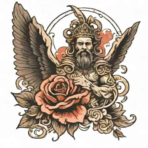 God plan tattoo design idea