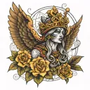 God plan tattoo design idea