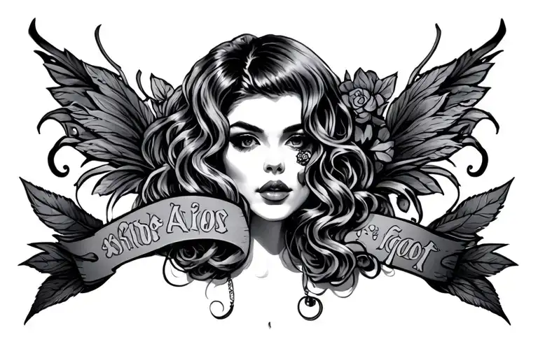 sissy faggot tattoo design idea