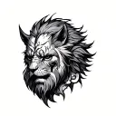 Fortitude tattoo design idea