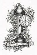 time heals all wounds tattoo design idea