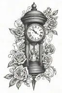 time heals all wounds tattoo design idea