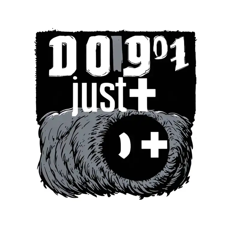 Military Blood type O Positive, just O+ tattoo design idea