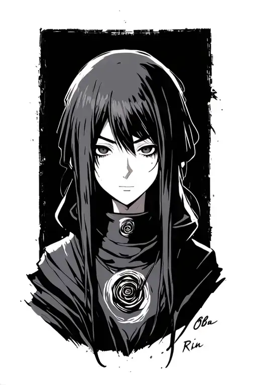 Obito i Rin tattoo design idea