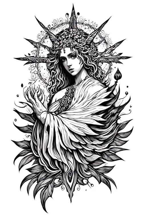 the chosen one tattoo design idea