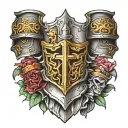 Armor of God tattoo design idea
