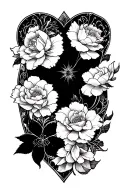 Dark tattoo design idea