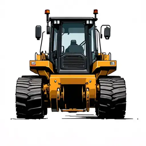 heavy equipment  tattoo design idea