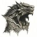 skyrim tattoo design idea