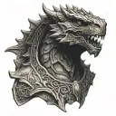 skyrim tattoo design idea