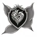 guard your heart tattoo design idea