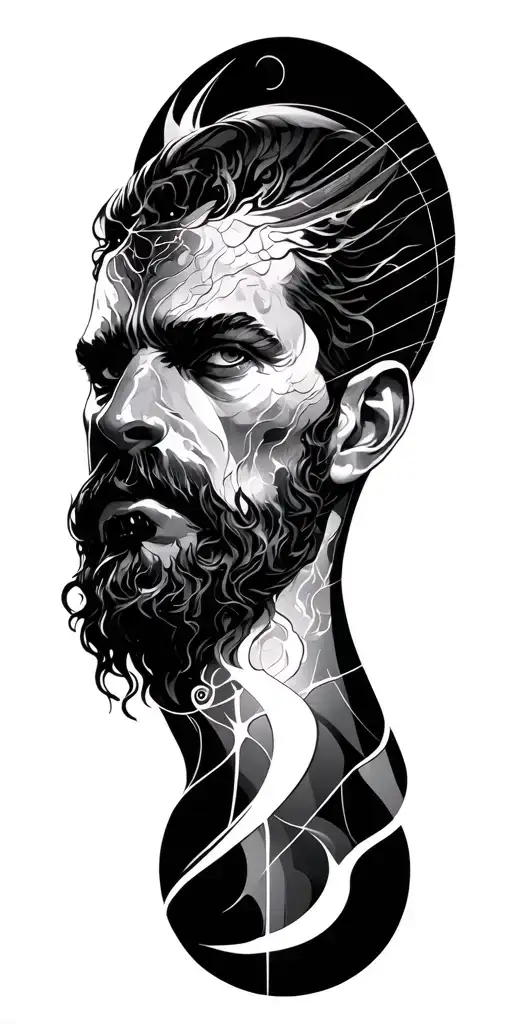 sisyphus, lucifer effect, matrix, tattoo design idea