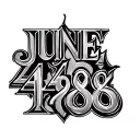 roman numerals for june 24 1986 and for may 4th 1986 tattoo design idea