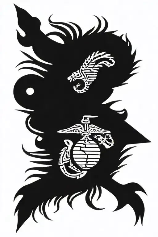 USMC 1371 tattoo design idea