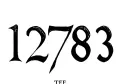 "12783" tattoo design idea