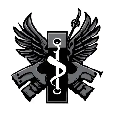 combat Medic tattoo design idea