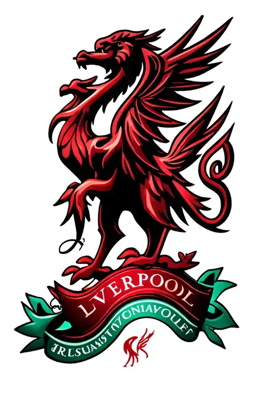 Liverpool logo tattoo design idea