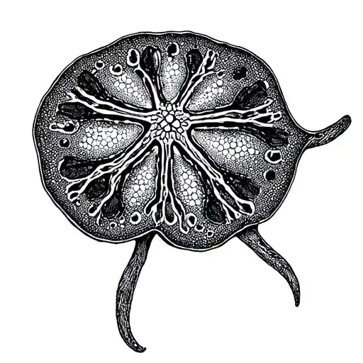 Sand Dollar tattoo design idea