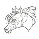 bojack horseman tattoo design idea