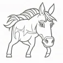 bojack horseman tattoo design idea