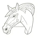bojack horseman tattoo design idea