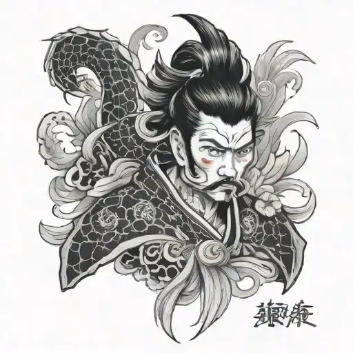 loner tattoo design idea