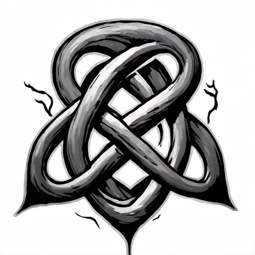 Witches Knot tattoo design idea
