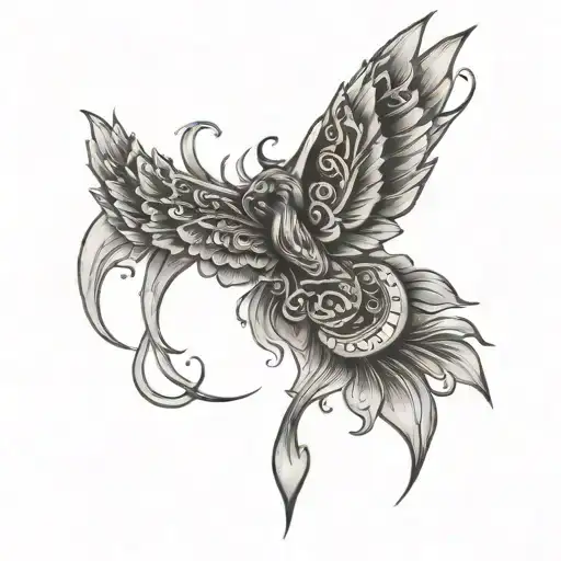 Sobriety tattoo design idea