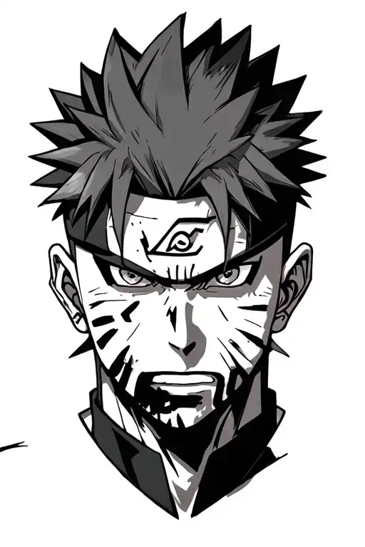  Naruto and Pain with Gon and Hisoka tattoo design idea