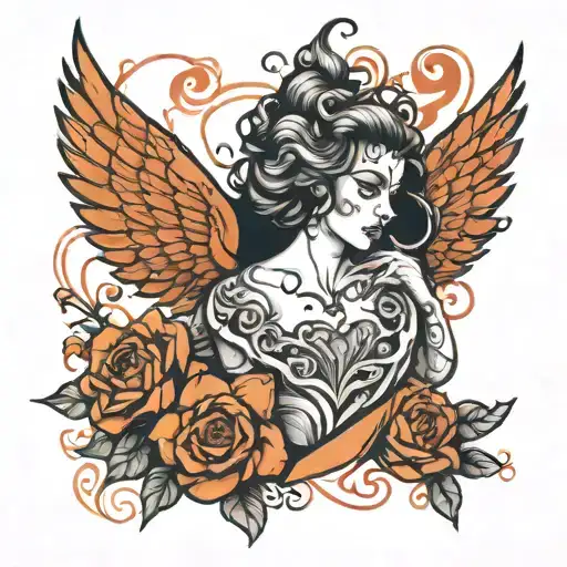 my heart cant be faithful for long i swear ill make you cry tattoo design idea
