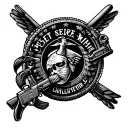 Semper Fi tattoo design idea