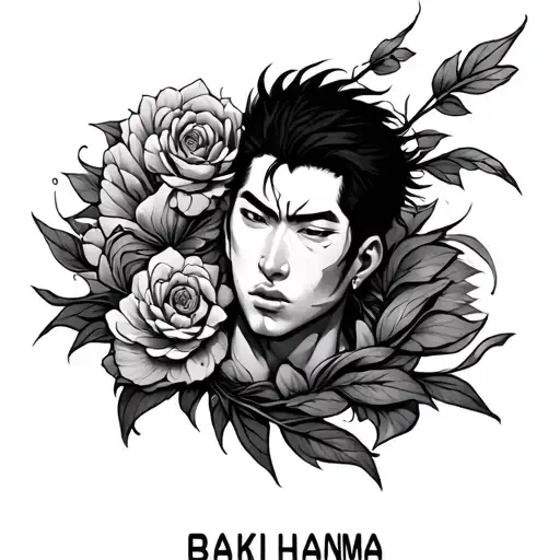Baki Hanma tattoo design idea