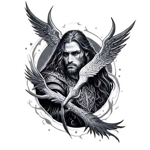 lotr tattoo design idea