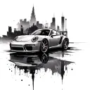 911 tattoo design idea