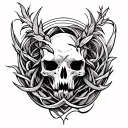 Bindrunes tattoo design idea