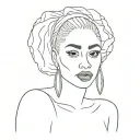 jorja smith tattoo design idea
