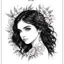 chloe acrostic  tattoo design idea