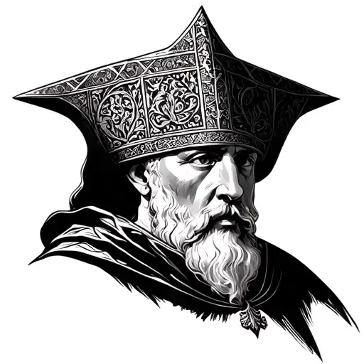 Baldwin IV of Jerusalem tattoo design idea