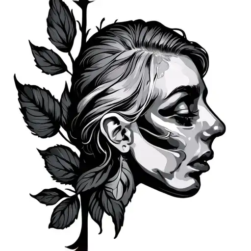 Abuse Survivor tattoo design idea