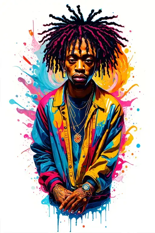trippie redd's album Life's trip tattoo design idea