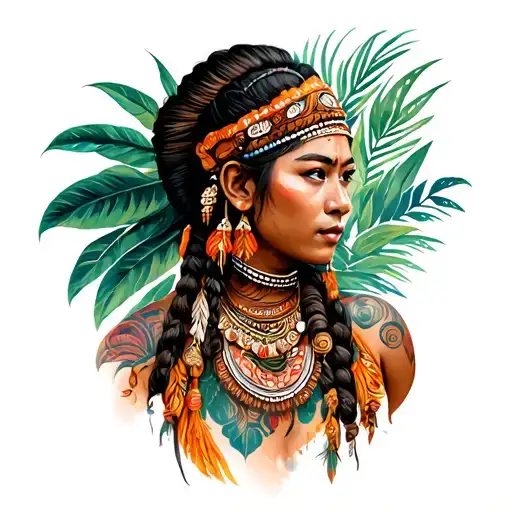 Philippines Tribal tattoo design idea