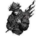 Fire Force tattoo design idea