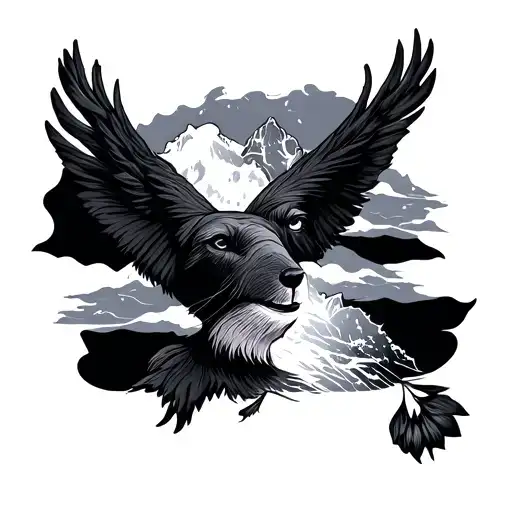 Iceland Puerto Rico rico tattoo design idea