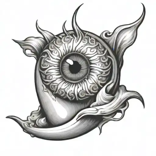 butthole tattoo design idea