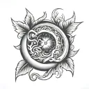 butthole tattoo design idea