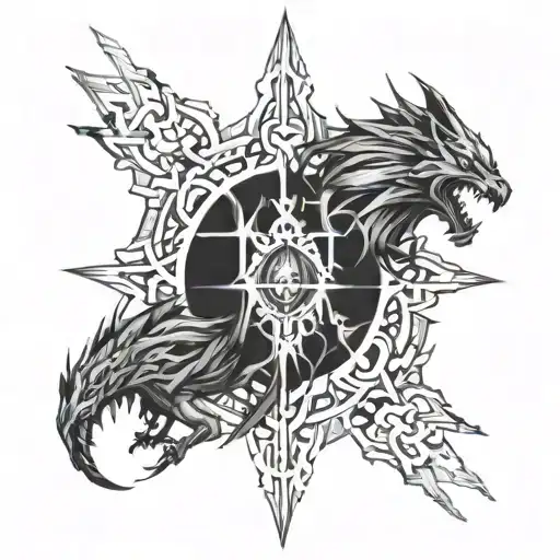 solo leveling tattoo design idea